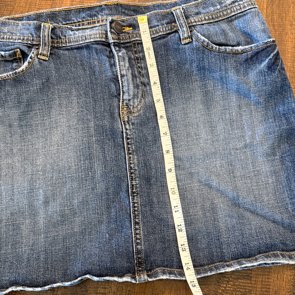GAP Classic Blue Denim Mini Skirt - Picture 7 of 7